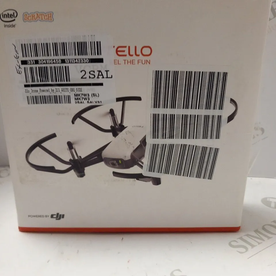 BOXED TELLO DRONE POWERED BY DJI