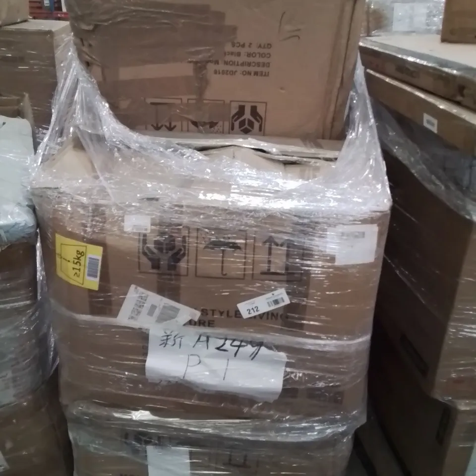 PALLET CONTAINING ASSORTED BOXED SIDE CHAIRS