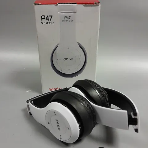 BOXED P47 EDR WIRELESS HEADPHONES