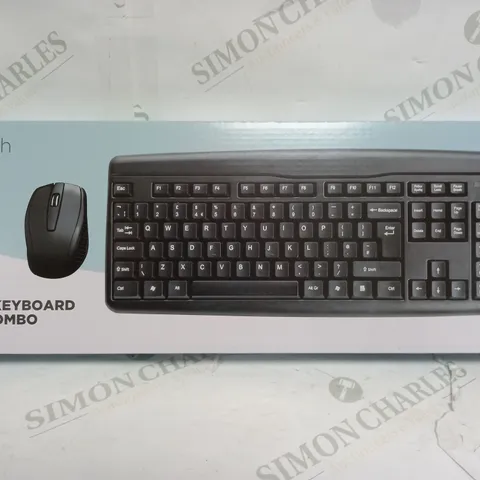 8 X BRAND NEW BOXED WIRELESS KEYBOARD & MOUSE COMBO SET