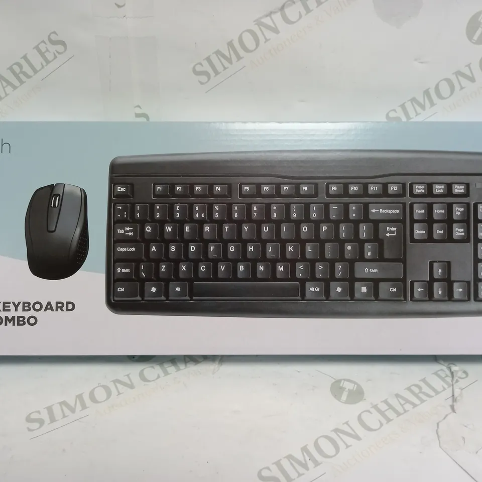 8 X BRAND NEW BOXED WIRELESS KEYBOARD & MOUSE COMBO SET
