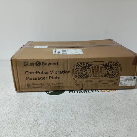 BLISS AND BEYOND CORE PULSE VIBRATION MASSAGER PLATE