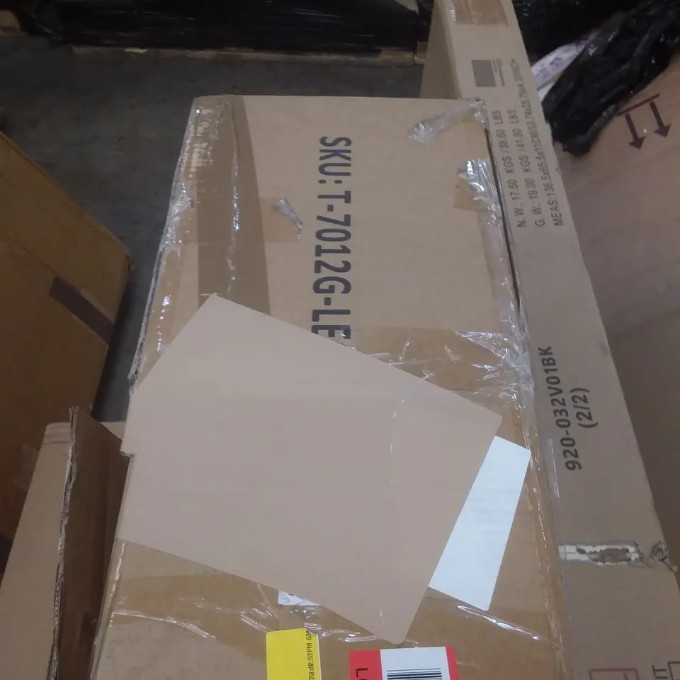 BOXED PEDESTAL DINING TABLE 