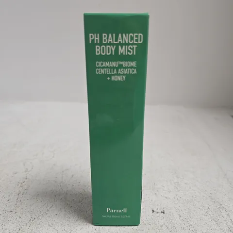 BOXED AND SEALED PARNELL PH BALANCED BODY MIST (150ML)