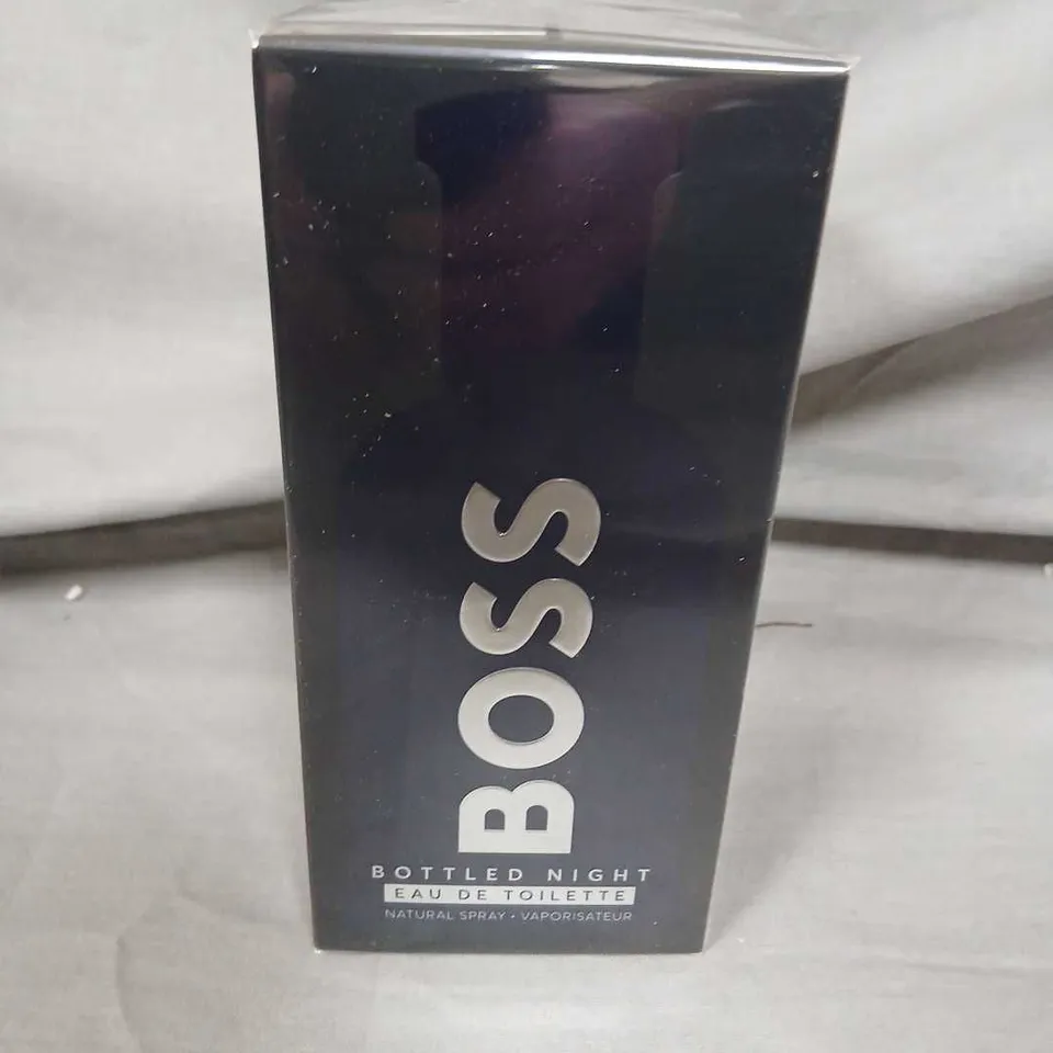 BOXED AND SEALED HUGO BOSS "BOTTLED NIGHT" EAU DE TOILETTE SPRAY 200ML