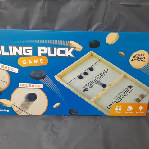 BOXED SLING PUCK GAME