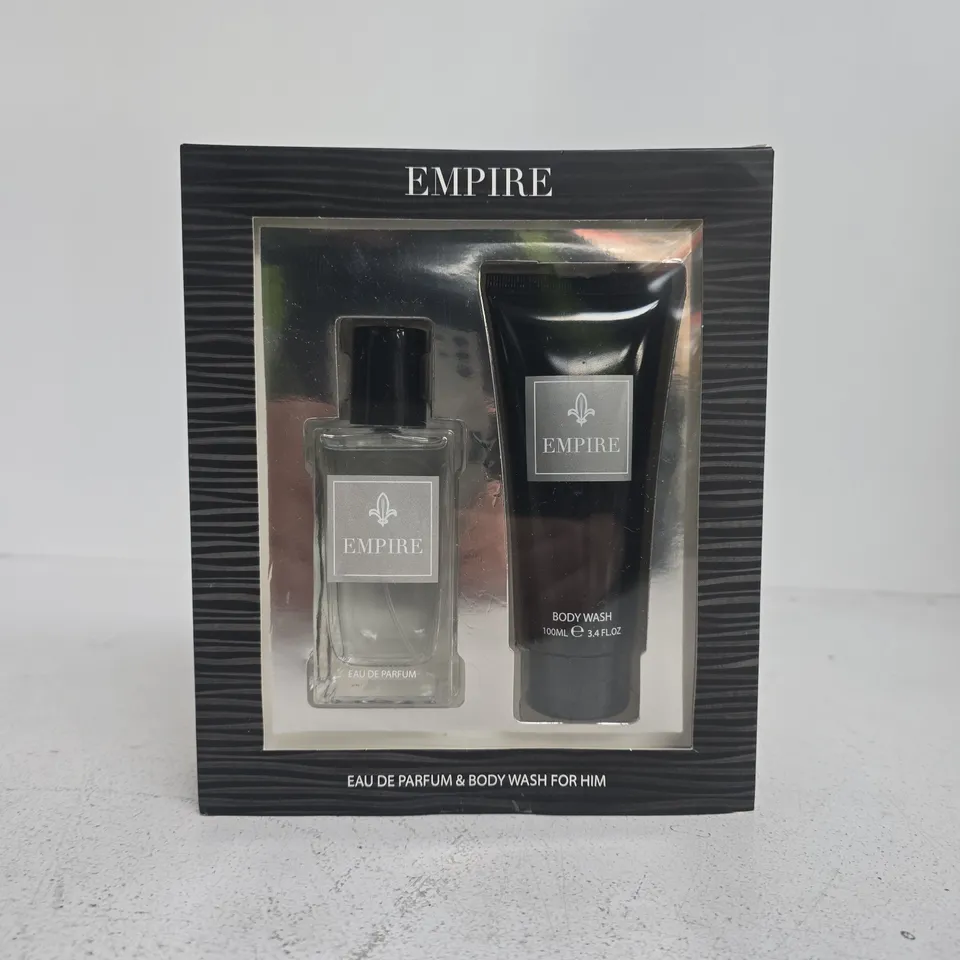 EMPIRE EAU DE PARFUM & BODY WASH FOR HIM