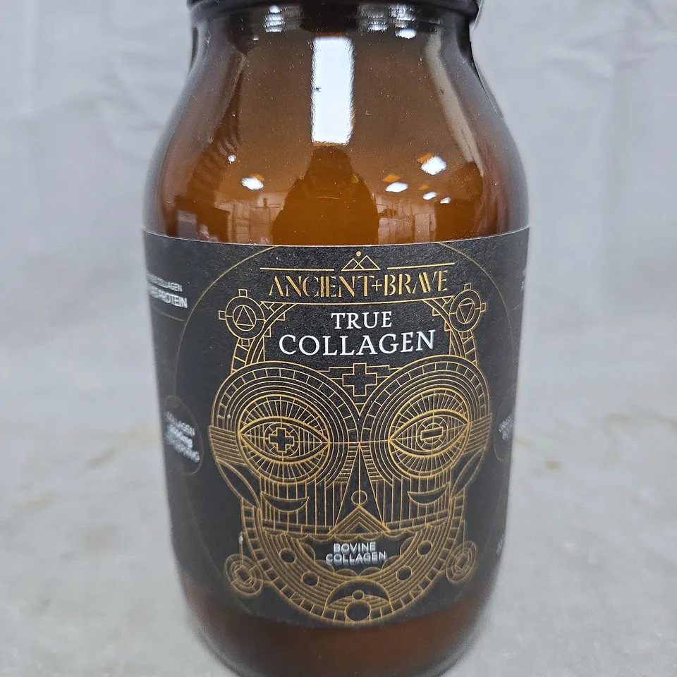 ANCIENT + BRAVE TRUE COLLAGEN – BOVINE COLLAGEN SUPPLEMENT BOTTLE