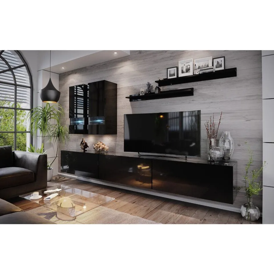 BOXED ADLAI ENTERTAINMENT UNIT FOR TVS UPTO 75 INCHES (7 BOXES)