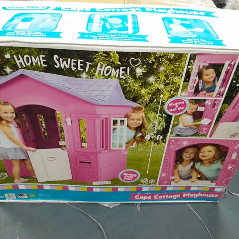 BOXED LITTLE TIKES CAPE COTTAGE PLAYHOUSE - COLLECTION ONLY