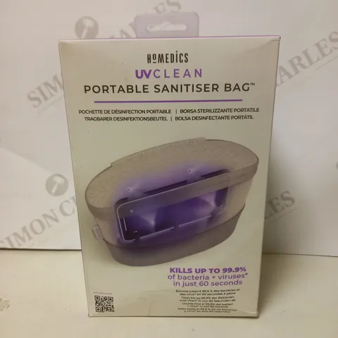 HOMEDIC UV CLEAN PORTABLE SANITISR BAG
