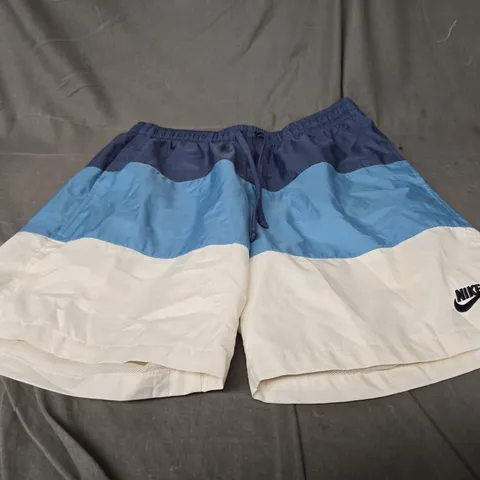 NIKE COLORBLOCK SWIMMING SHORTS - SIZE L