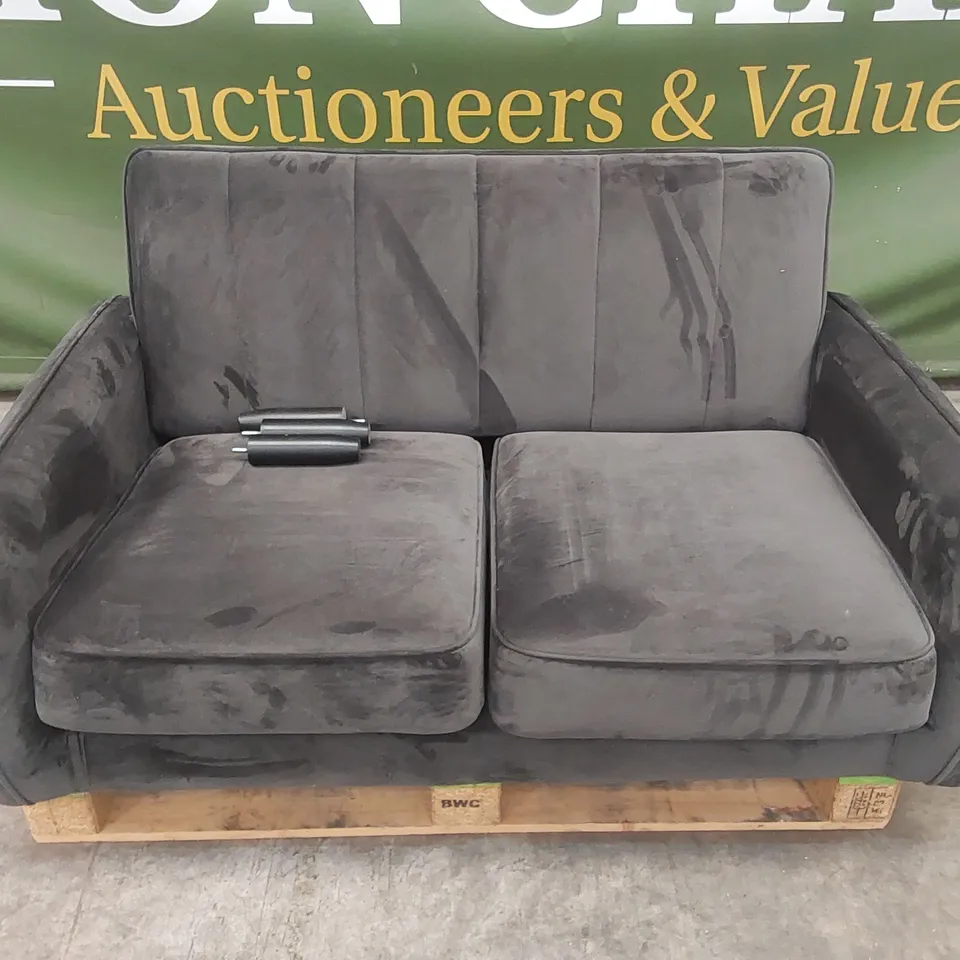 JENNIFER COMPACT FABRIC 2 SEATER SOFA RRP £299