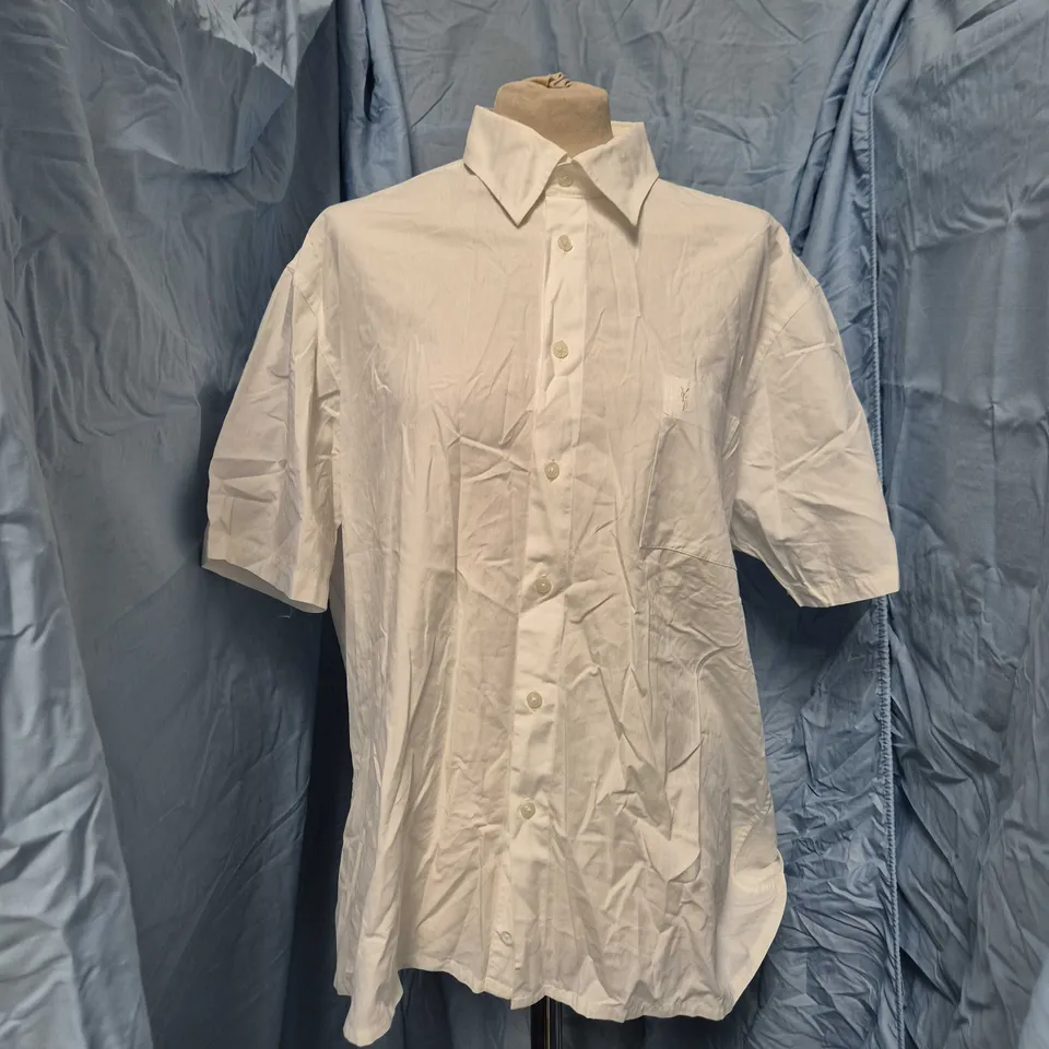 YVES SAINT LAURENT WHITE SHIRT – POUR HOMME SIZE XL