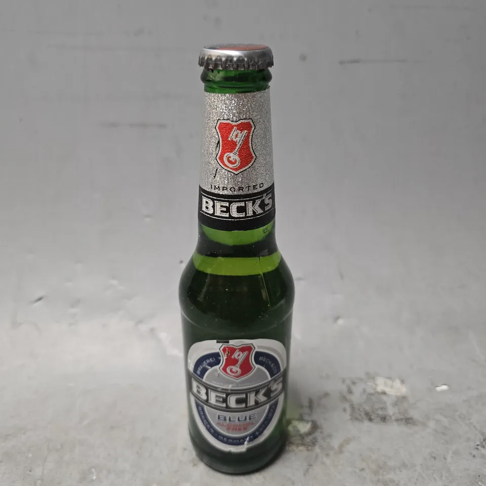 APPROXIMATELY 10 BECKS BLUE ALCOHOL FREE DRINK