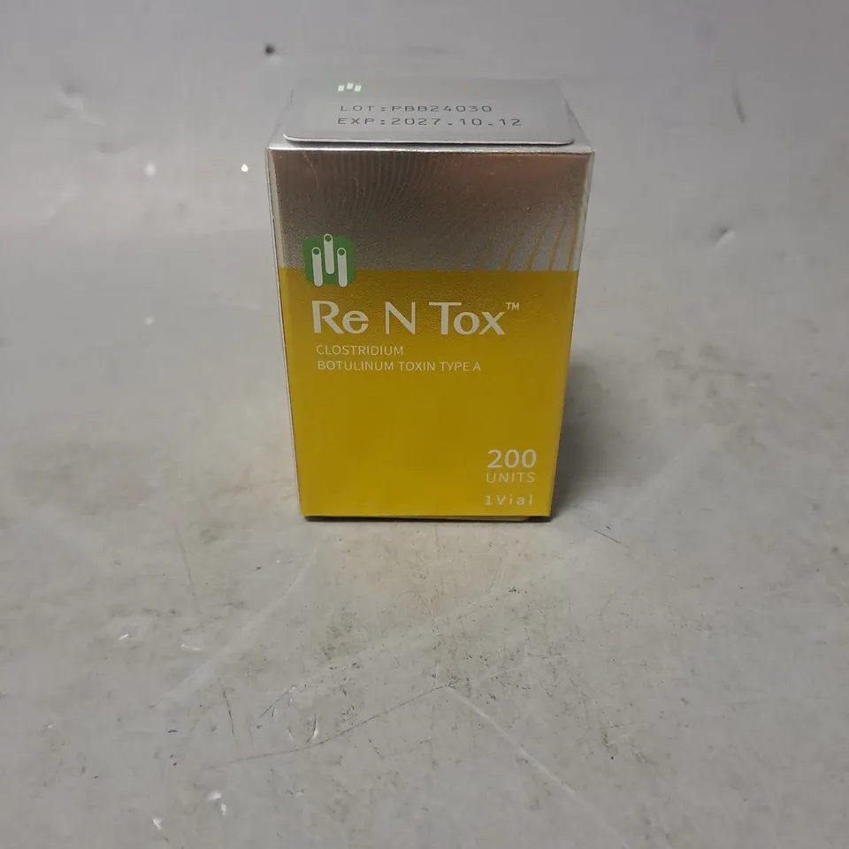 SEALED RE N TOX CLOSTRIDIUM BOTULINUM TOXIN TYPE A X1 VIAL 200 UNITS