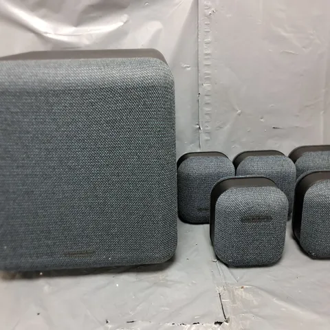 MONITOR AUDIO MASS 2ND GENERATION 5.1 SURROUND SOUND SPEAKERS - MIDNIGHT BLACK