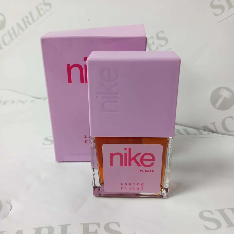 BOXED NIKE WOMAN LOVING FLORAL EAU DE TOILETTE 30ML