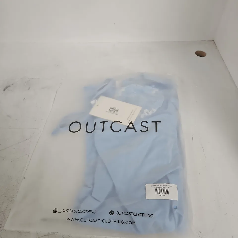 OUTCAST DIONNE MINI DRESS (1 PIECE) BLUE/GREEN – SIZE M