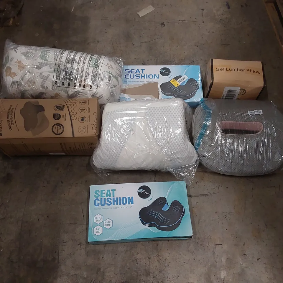 PALLET TO CONTAIN A LARGE ASSORTMENT OF PILLOWS, CUSHIONS AND RELATED PRODUCTS 