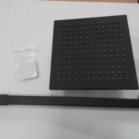 Boxed as new rialto wall mounted shower set in black