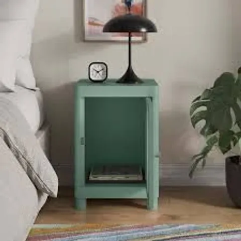 BOXED HALLIE BEDSIDE TABLE - LILYPAD (1 BOX)
