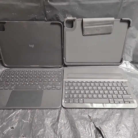 BOX OF APPROXIMATELY 20 ASSORTED LOGITECH TABLET KEYBOARDS
