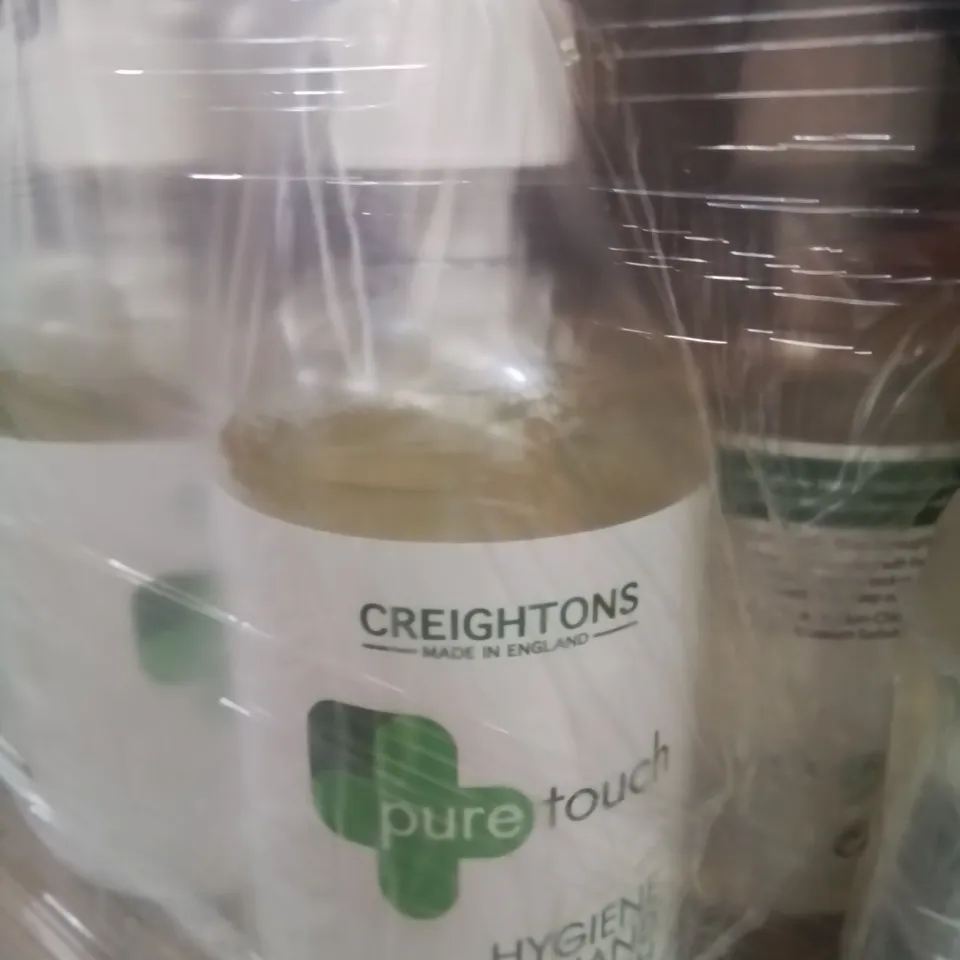 PALLET OF 90 CASES EACH CONTAINING 12 × 500ml CREIGHTONS HYGIENE HAND GEL