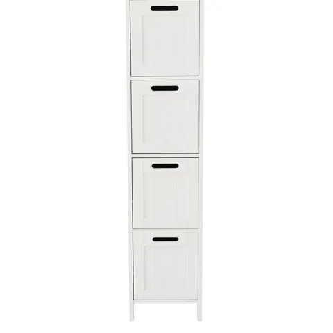 BOXED LLOYD PASCAL 4 DRAWER CABINET - WHITE