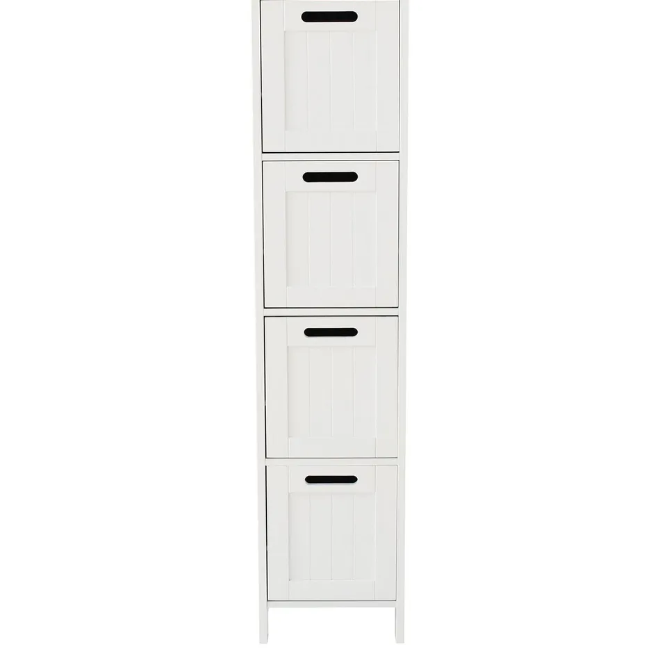 BOXED LLOYD PASCAL 4 DRAWER CABINET - WHITE 