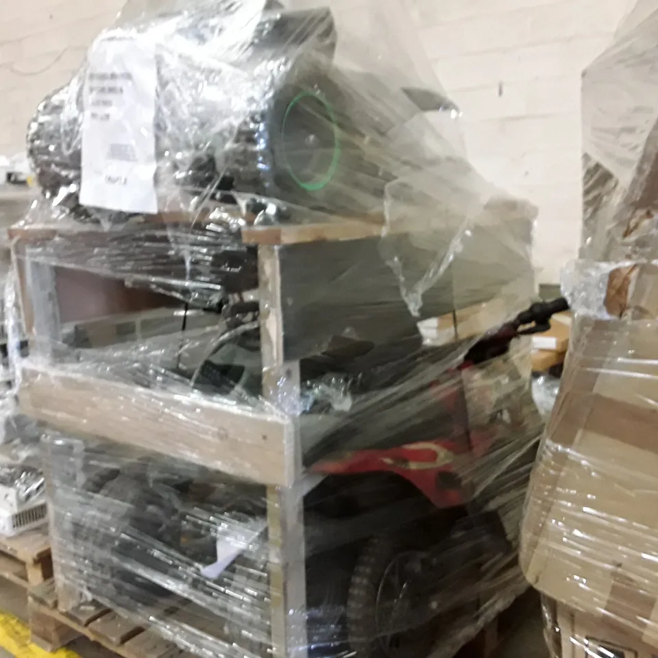 PALLET CONTAINING 4 UNCHECKED BRANDED MINI DIRT BIKES & QUAD BIKES