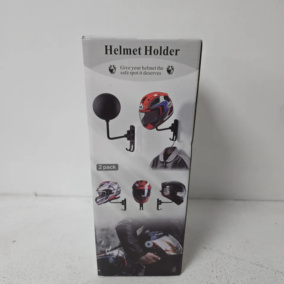 BOXED PUERSI HELMET HOLDER 2 PACK