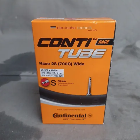 CONTINENTAL CONTI TUBE RACE 28 (700C) WIDE INNER TUBE – SCHRADER VALVE 42MM