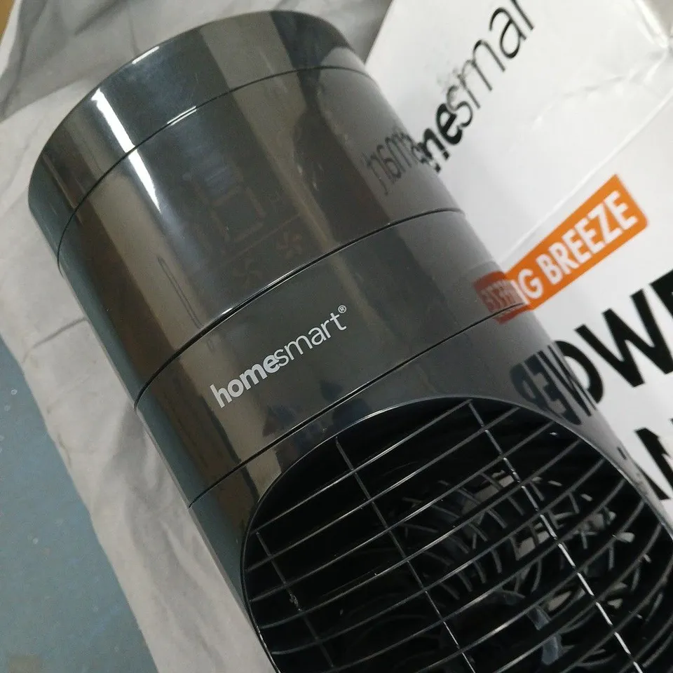 HOMESMART SWING BREEZE TOWER FAN – BLACK