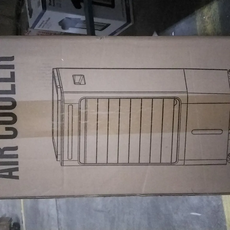 BOXED AIR COOLER IN BLACK 