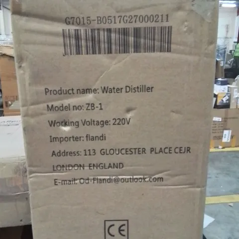 BOXED 220V WATER DISTILLER