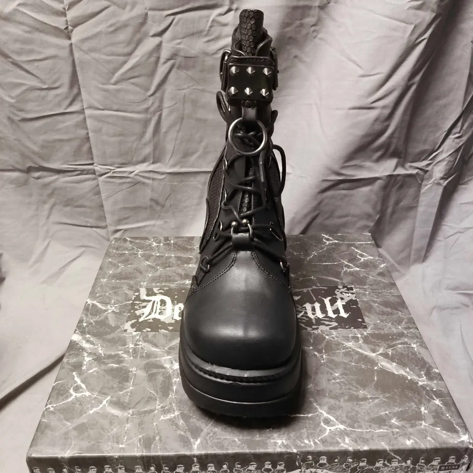 DEMONIACULT SHAKER-60 SHOES IN BLACK - 8