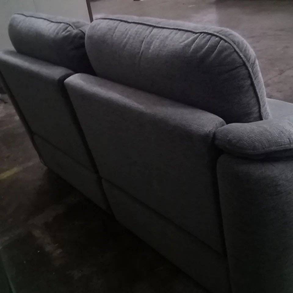 DESIGNER G PLAN MADE JACKSON HERON MIST ELECTRIC RECLINING TWO SEATER SOFA