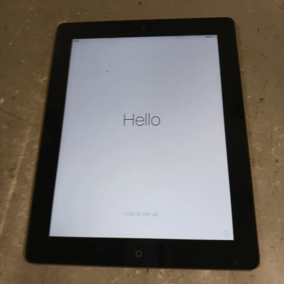 APPLE IPAD 2 BLACK - MODEL A1395