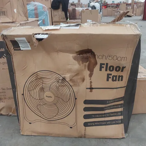 BOXED KEPLIN 20 INCH FLOOR FAN