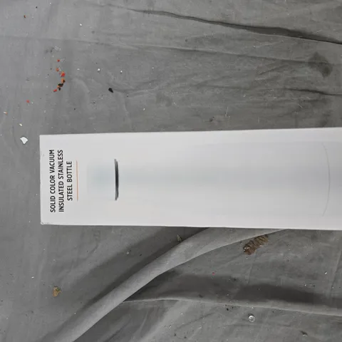 SOLID COLOUR VACUUM-INSULATED STAINLESS STEEL BOTTLE (BOXED)
