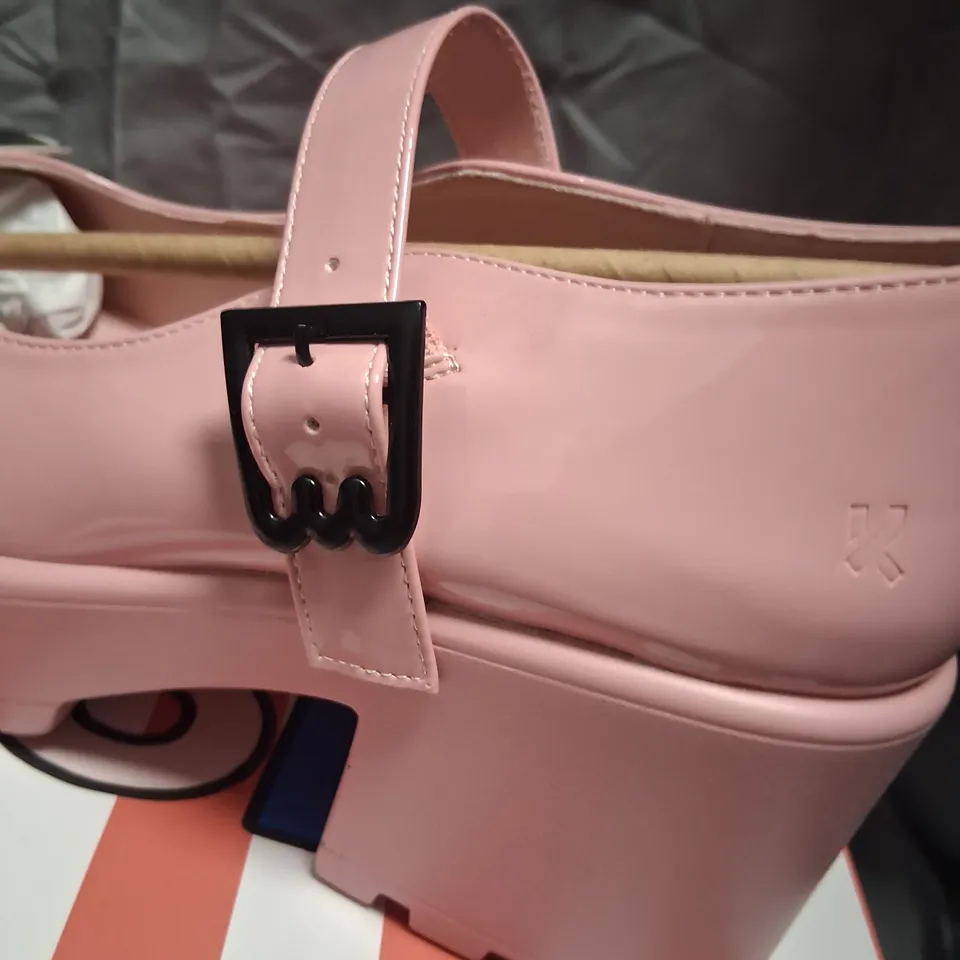 BRAND NEW BOXED KETNIPZ X KOI TIRA KETNIPZ MARY JANES FRICK IM SICK EDITION PINK SIZE 5