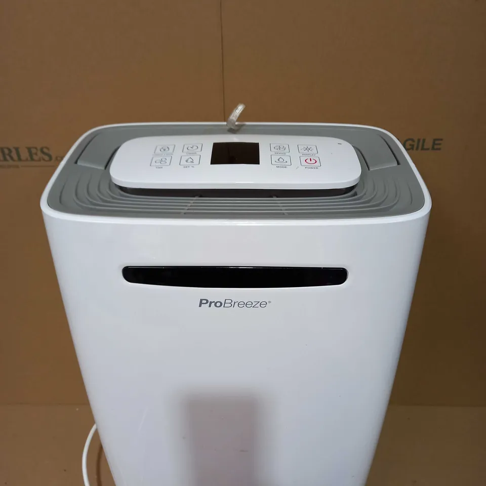PRO BREEZE 20L DEHUMIDIFIER 