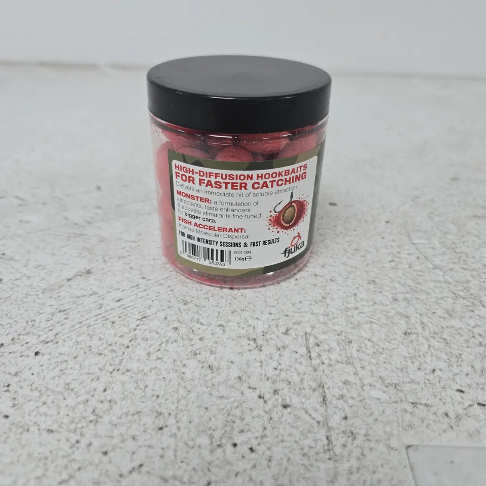 FUKA HIGH-DIFFUSION HOOKBAITS FOR FASTER CATCHING – PINK WAFTERS, 130 G