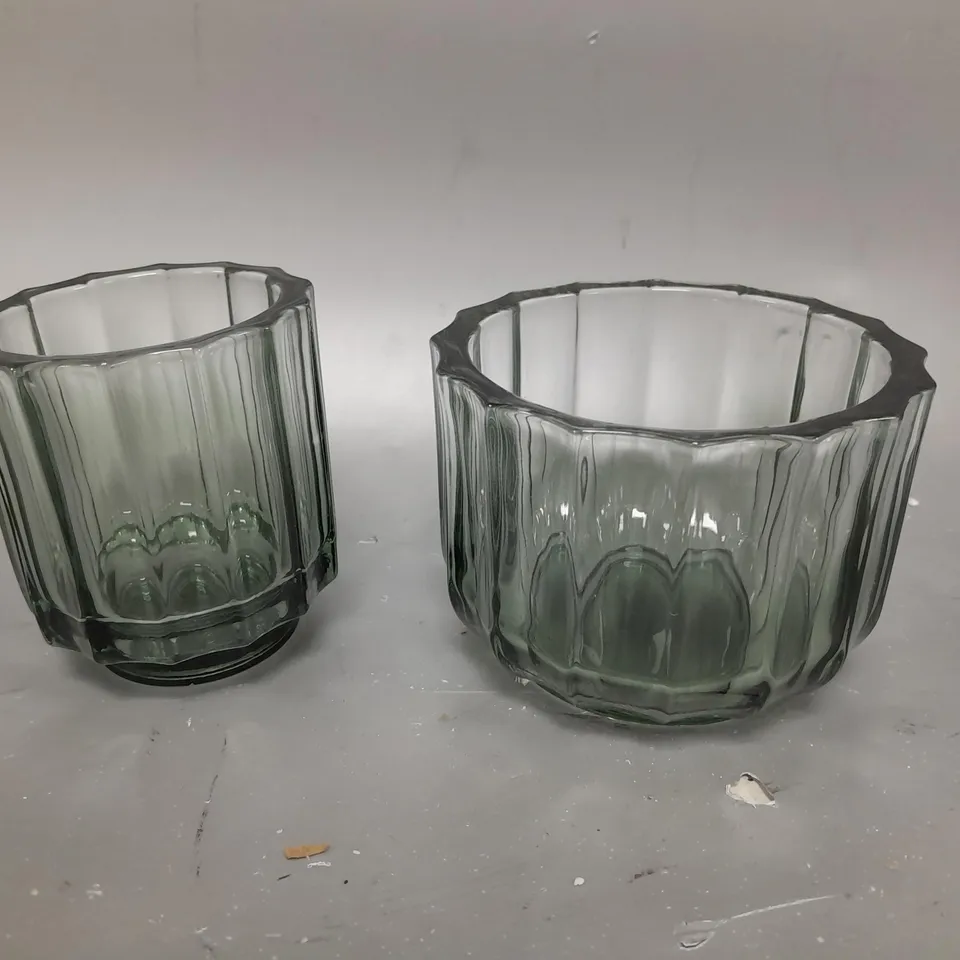 BUNDLEBERRY 2 IN 1 GLASS TEALIGHT HOLDER