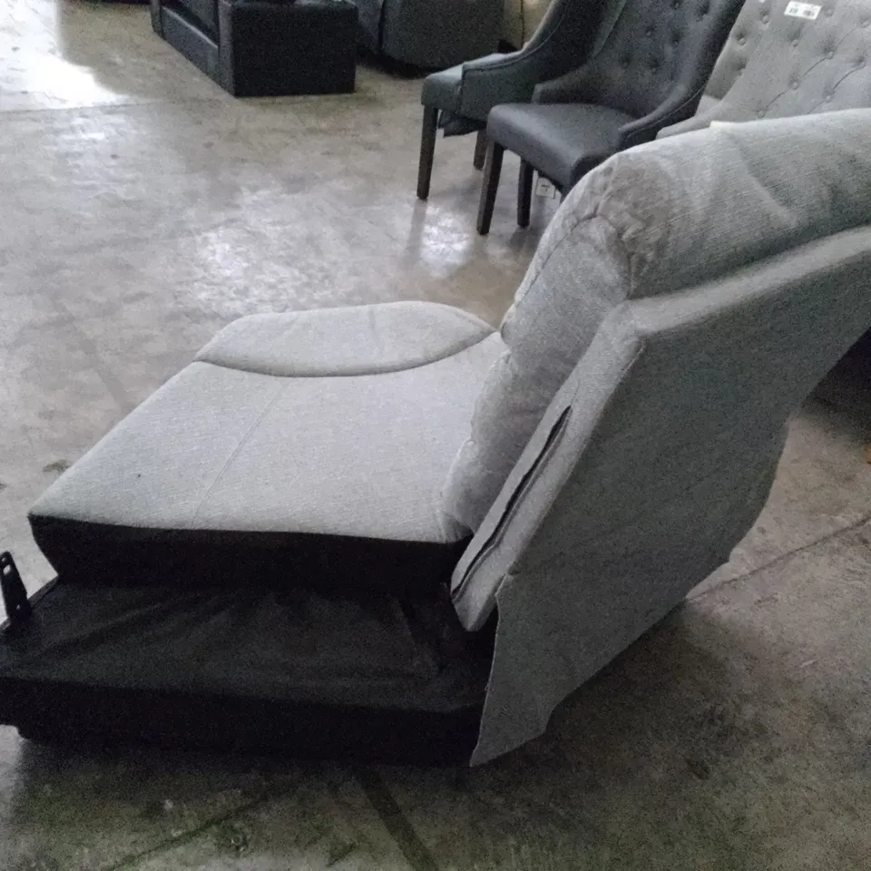 QUALITY DESIGNER CORNER SECTION - GREY FABRIC 