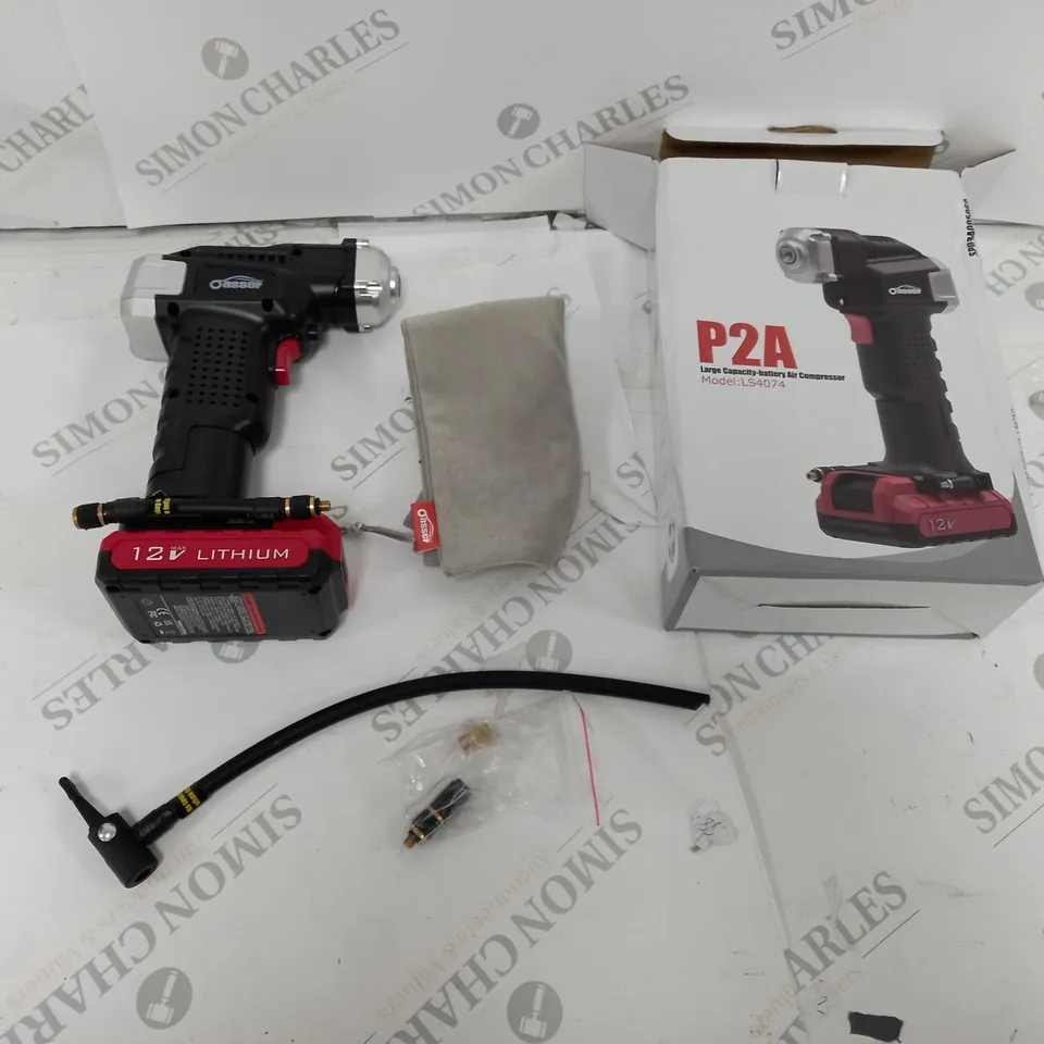 P2A LARGE CAPACITY BATTERY AIR COMPRESSOR