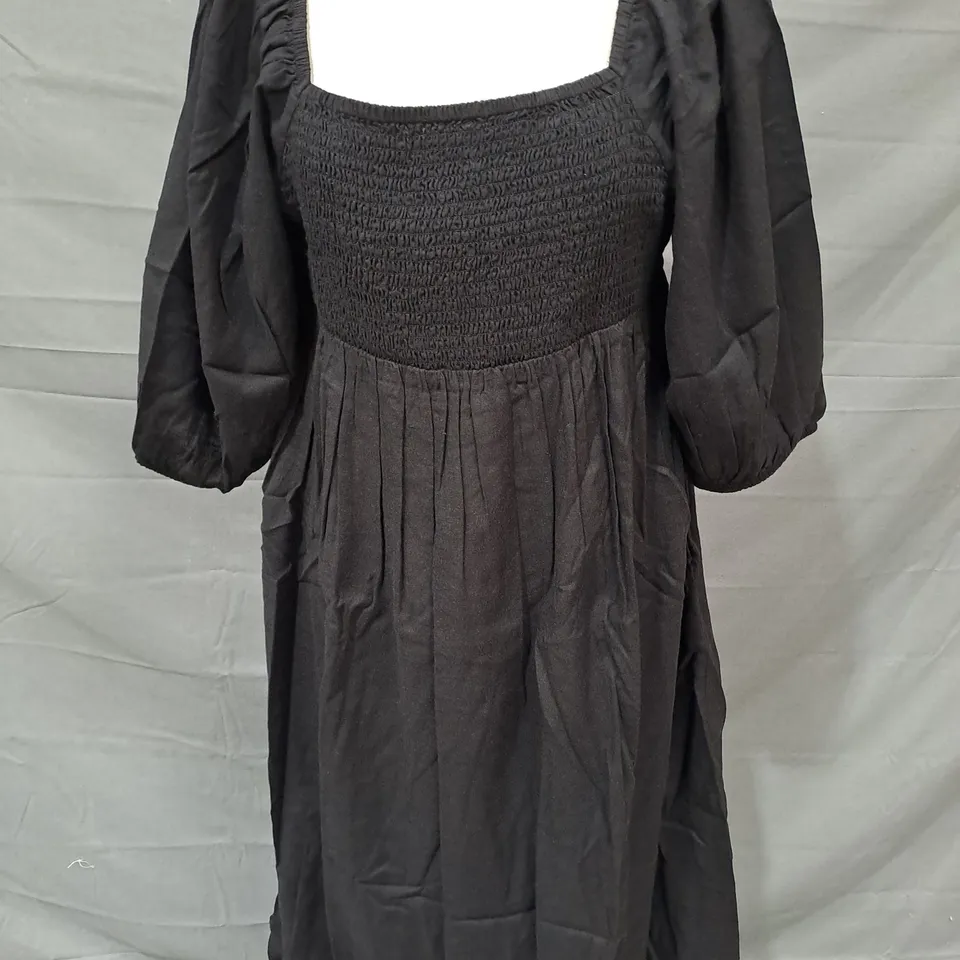 NOBODY'S CHILD KYLIE MIDAXY DRESS IN BLACK SIZE 16