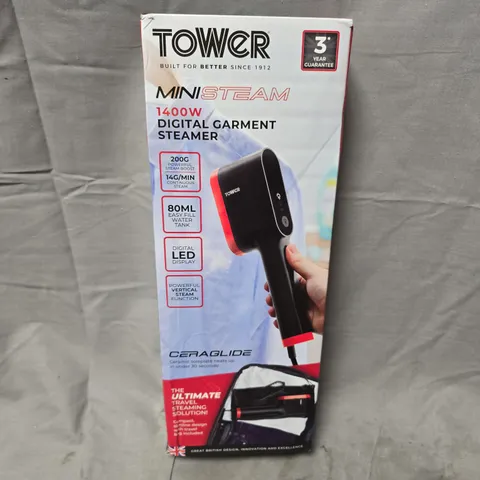 BOXED TOWER MINI STREAM DIGITAL GARMENT STREAMER