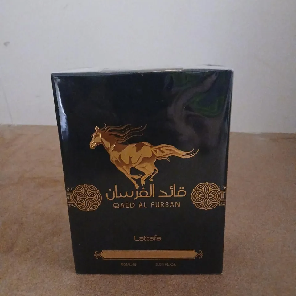 BOXED AND SEALED QAED AL FURSAN LATTAFA EAU DE PARFUM 90ML